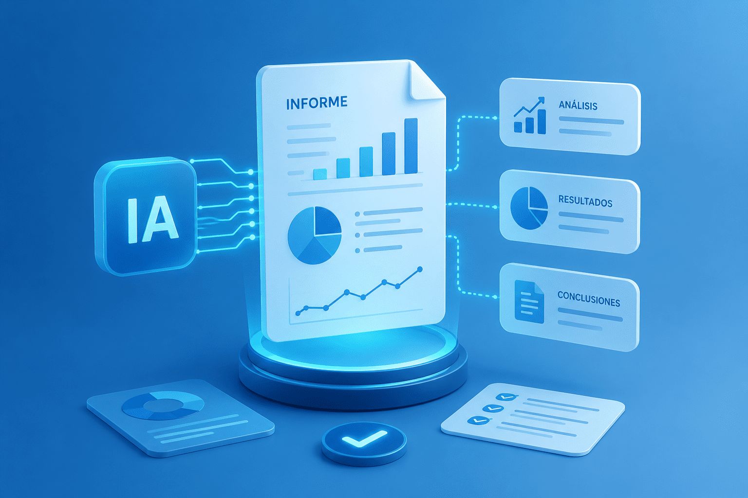 Genera informes automáticamente